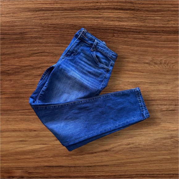 Kut from the Kloth Blue Slim Jeans with Classic Denim Appeal size 6 - Picture 1 of 14